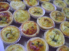 Quiche de Rúcula