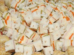 Mini Sanduiches no Palito