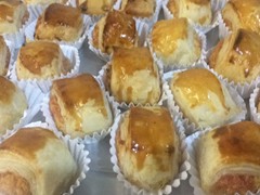 STRUDEL de Fios de Ovos E Presunto