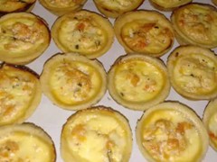 Quiche de camarão