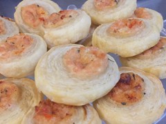 Brioches de Peito de Frango Defumado