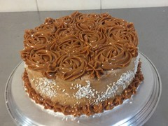 Torta de Côco Com Doce de Leite