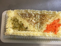 Torta Fria de LEGUMES.